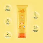 Aqualogica Glow+ Dewy Lightweigh Sunscreen Gel SPF 50+ PA++++ with Papaya & Vitamin C view 12