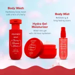 Aqualogica Refresh+ Cherry Blossom Perfume Body Wash, Mist & Gel Moisturizer Gift Set view 2