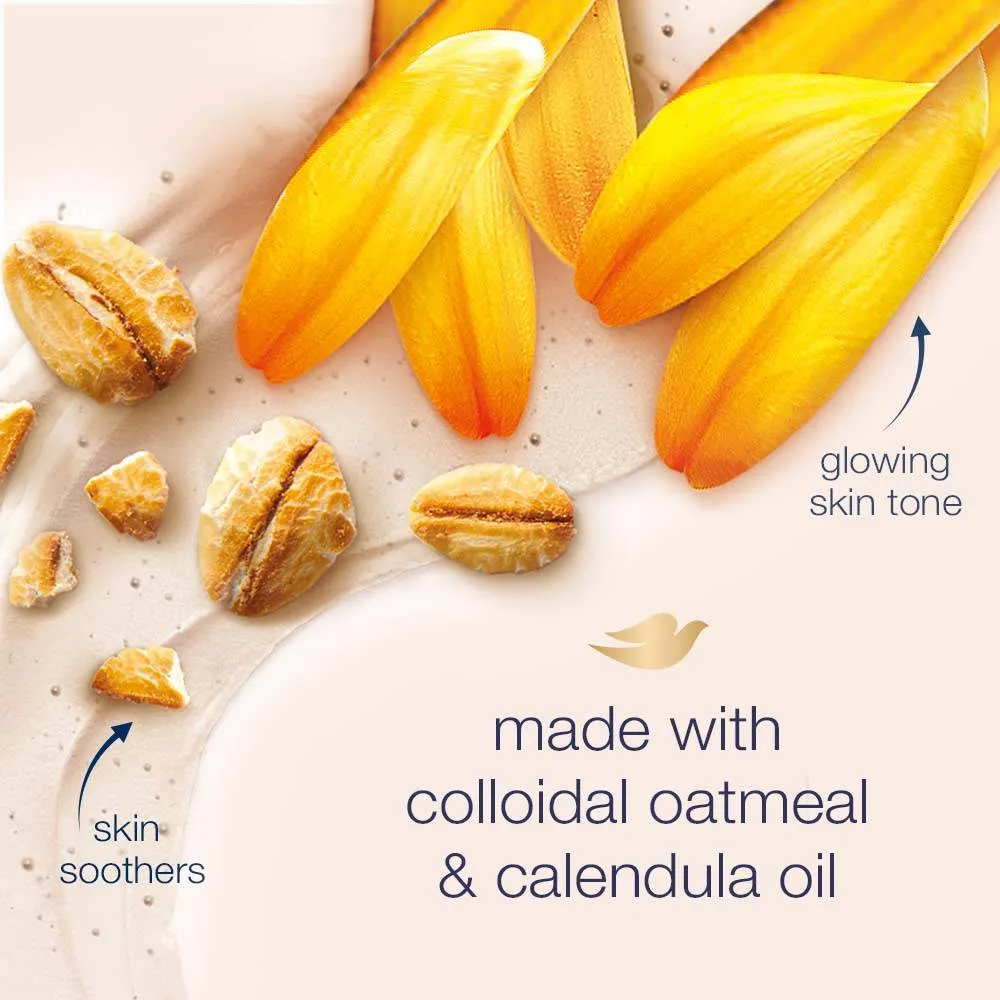 Dove Exfoliating Body Polish Scrub - Oatmeal & Calendula Oil