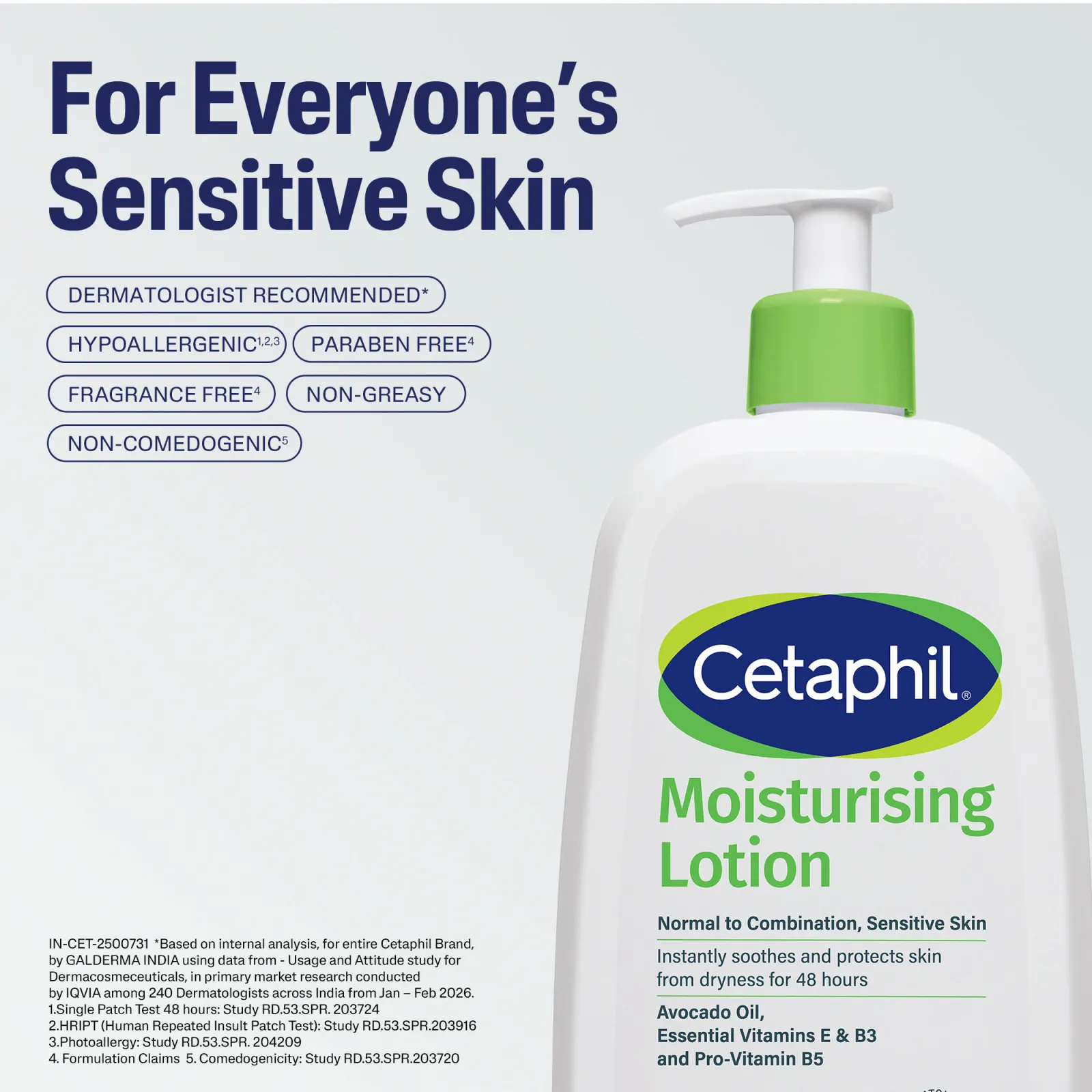 Cetaphil Moisturising Lotion For 48-Hour Hydration Restores Moisture Barrier In 1 Week