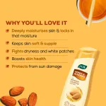 Joy Honey & Almonds Lightweight Body Lotion with Shea Butter, Nourishing 24hr Care for Winter view 5
