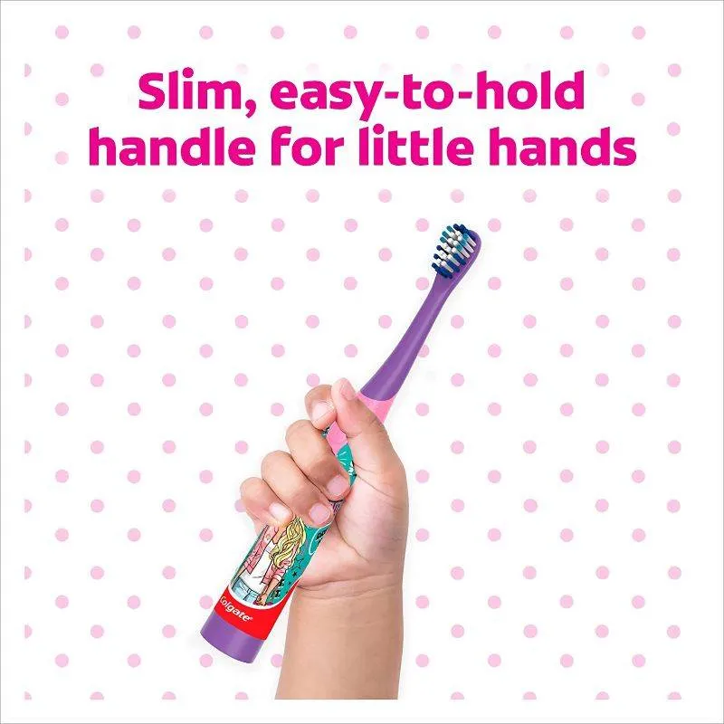 Colgate Kids Barbie Battery Powered Toothbrush - 1 Pc
