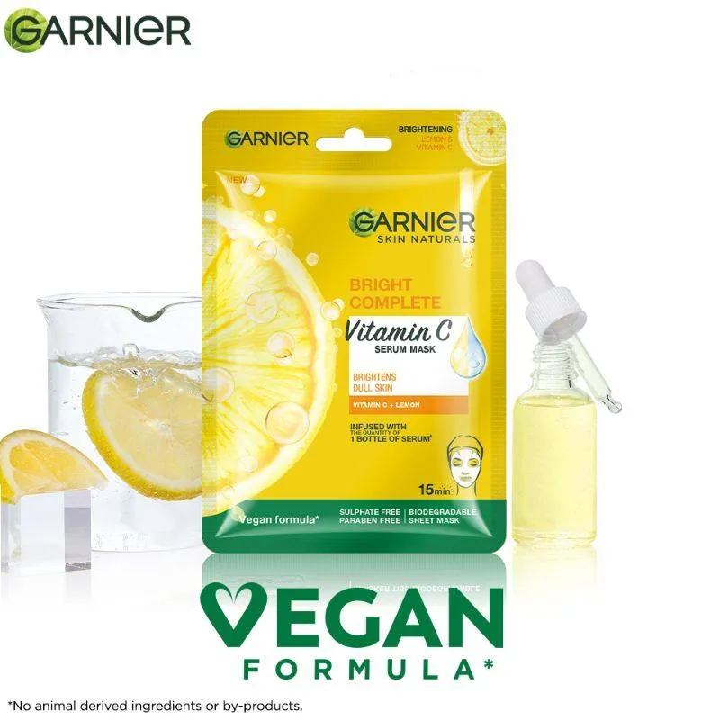 Garnier Skin Naturals Face Serum Sheet Mask