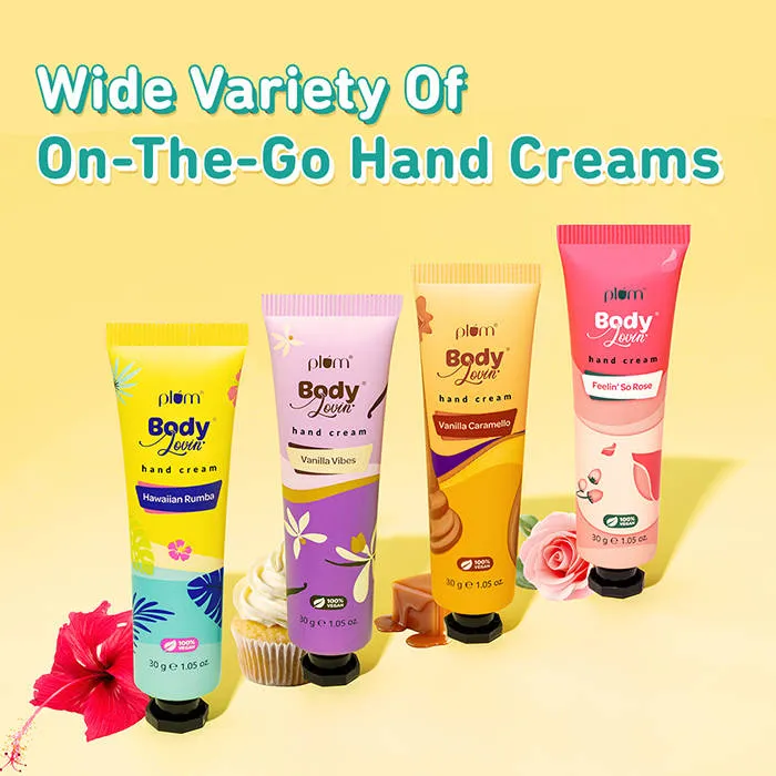 Plum Bodylovin' Vanilla Caramello Hand Cream