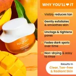 Dot & Key Mango Detan Clay Mask, With Alpha-Arbutin & Niacinamide, Clear Tan, Easy to Rinse Formula view 3