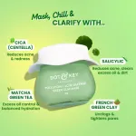 Dot & Key Anti-Acne Salicylic Green Clay Face Mask For Dark Spots Redution & Balances Oil & Sebum view 3