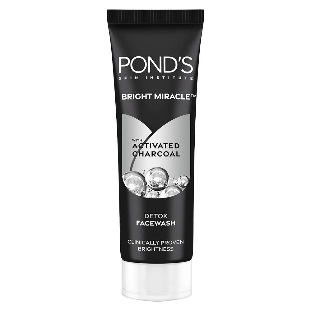 Pond's Ponds Pure Detox Anti-Pollution Purity Face Wash With Activated Charcoal