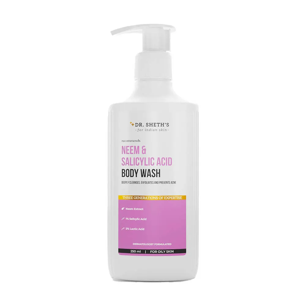 Dr. Sheth's Neem & Salicylic Acid Body Wash