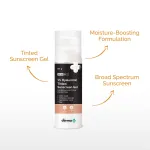 The Derma Co 1% Hyaluronic Tinted Sunscreen SPF 60 Gel PA++++ view 3