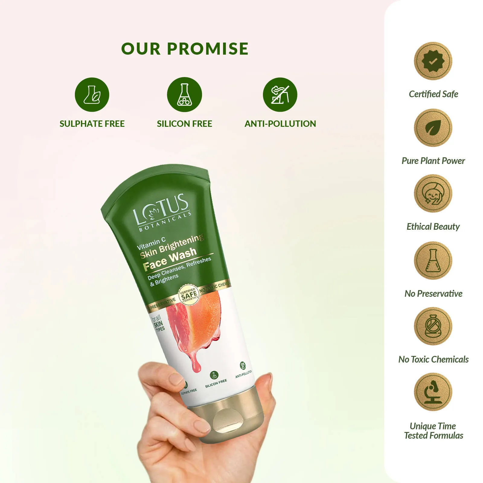 Lotus Herbals Lotus Botanicals Skin Brightening Face Wash