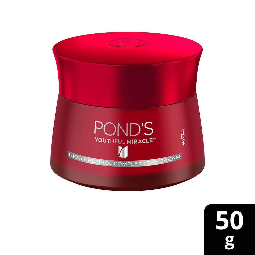 Pond's Ponds Youthful Miracle Hexyl Retinol Complex, Renew & Repair Day Cream, SPF 15 PA++