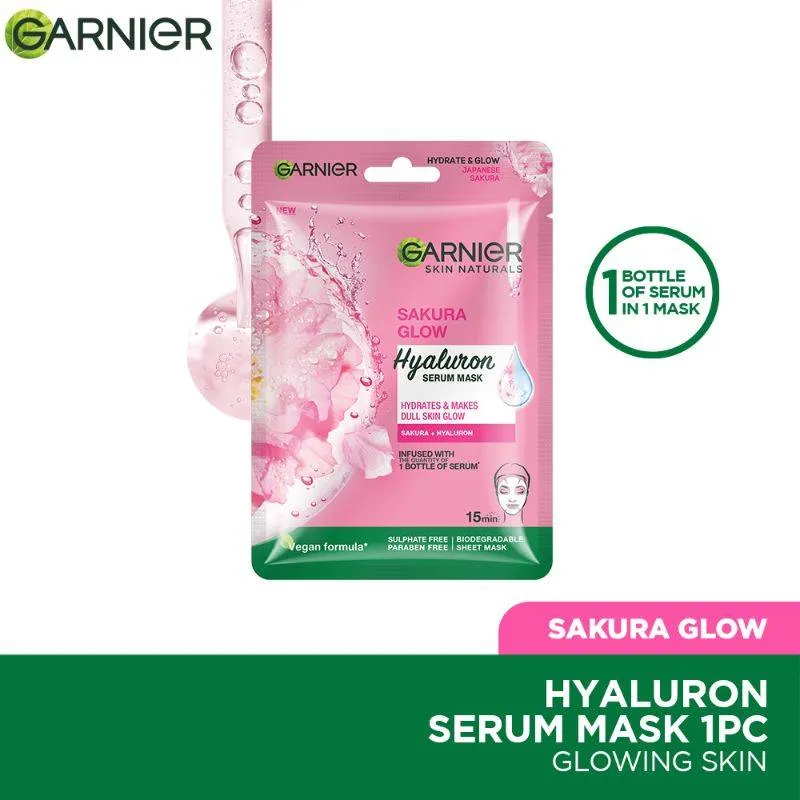 Garnier Skin Naturals Face Serum Sheet Mask