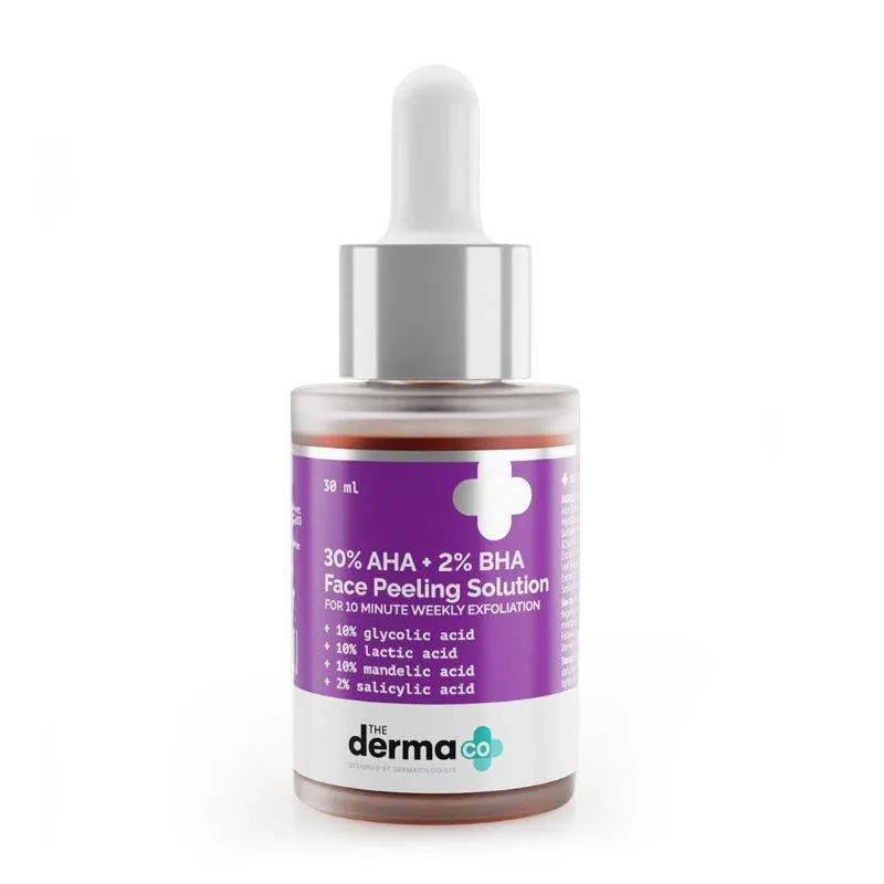 The Derma Co 30% Aha + 2% Bha Peeling Solution