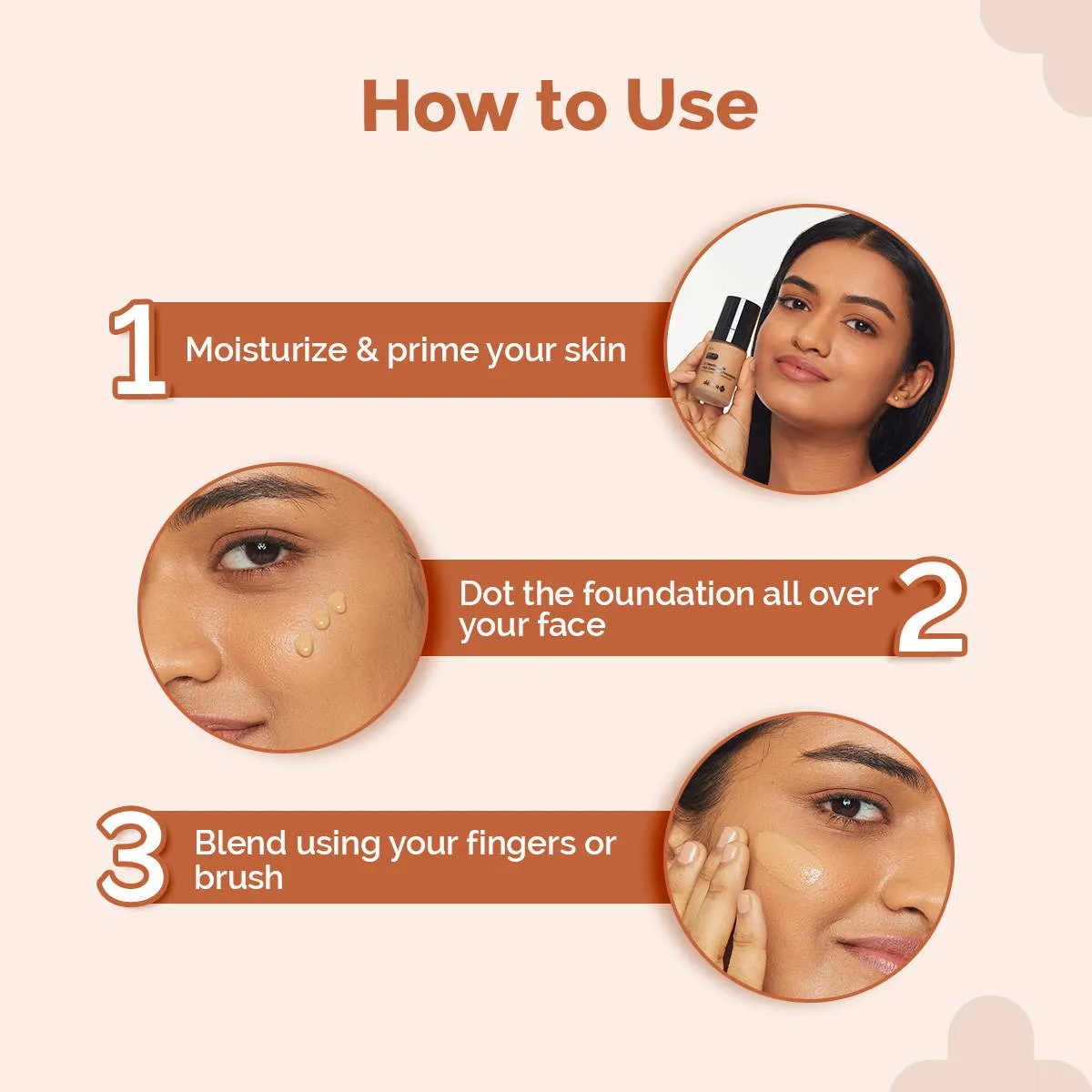 The Derma Co 2% Niacinamide High Coverage Foundation With 1% HA Complex & SPF 40 PA+++