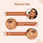 The Derma Co 2% Niacinamide High Coverage Foundation With 1% HA Complex & SPF 40 PA+++ view 8