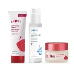 Plum CTM Combo - Saffron & Papaya Face Wash, Niacinamide Toner view 6