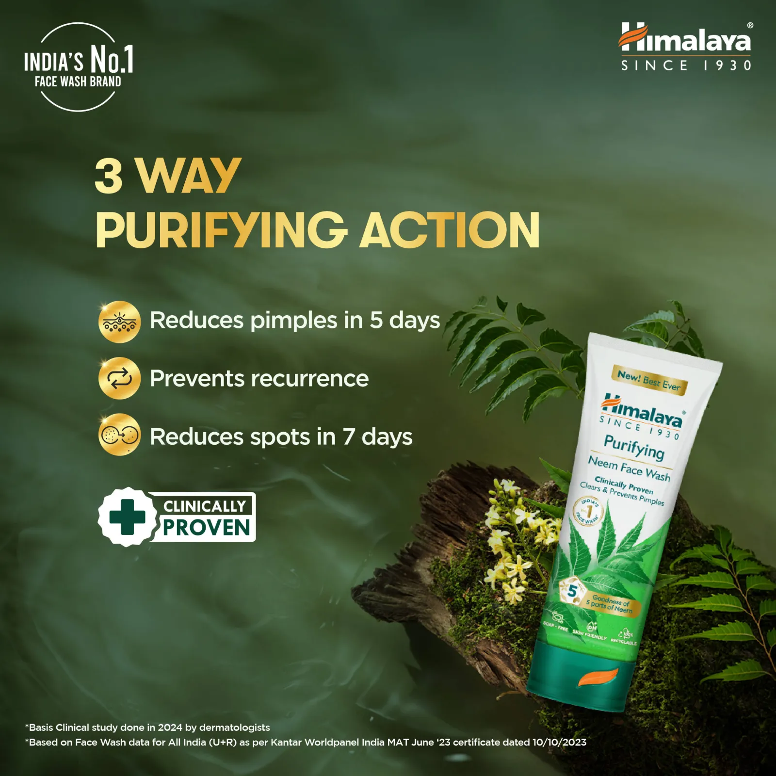 Himalaya Purifying Neem Face Wash