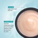 Pilgrim Korean Rice Water Hydra Glow Light Gel Moisturizer for 5x Hydration & Korean Glass Skin Glow view 8