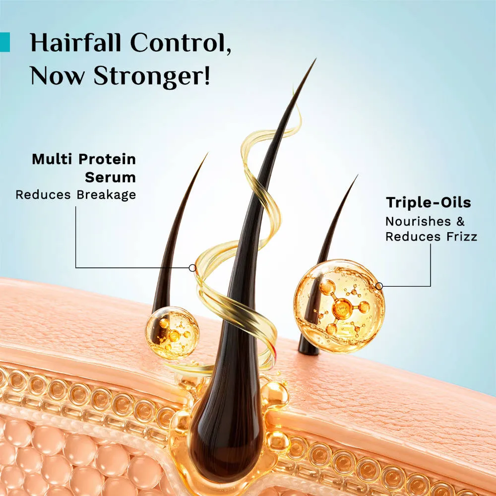 Pilgrim Anti Hair fall Trio Range Spanish rosemary water, Shampoo & Condtioner