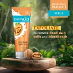 Everyuth Naturals Exfoliating Walnut Scrub, Gentle Face Scrub, Removes blackhead & dead skin cells view 3