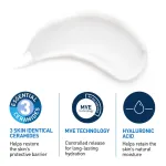 CeraVe Moisturizer Cream For Dry Skin With Ceramides & Hyaluronic Acid For Barrier Repair view 2