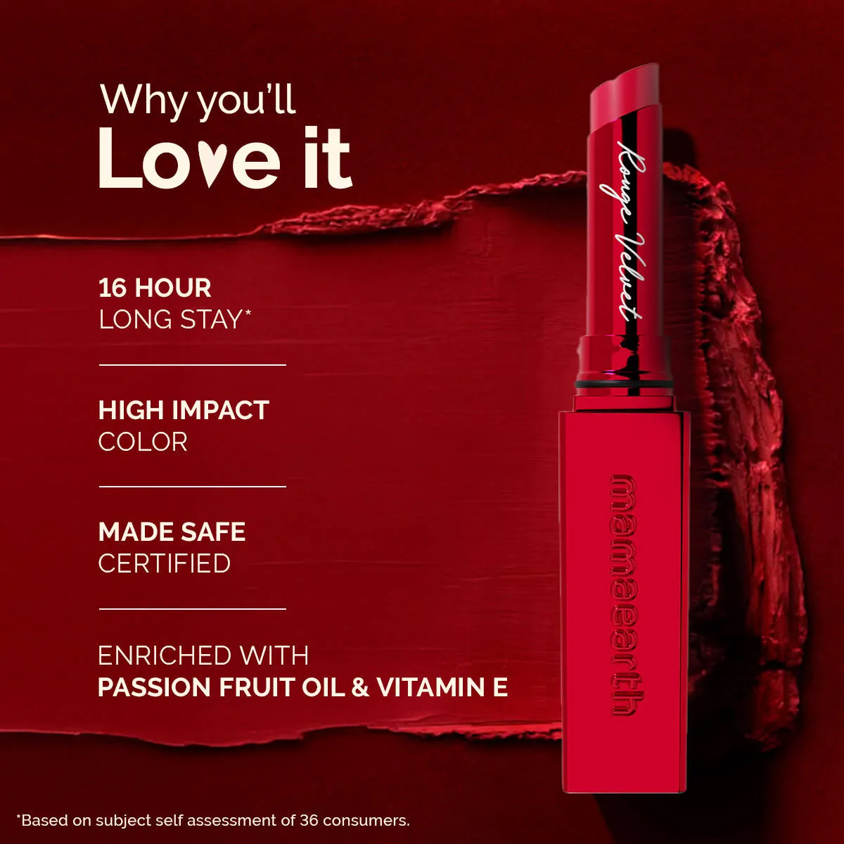 Mamaearth Luxe Matte Long Stay Lipstick