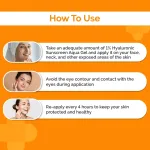 The Derma Co Radiance Combo - 10% Vitamin C Serum & 1% Hyaluronic Sunscreen Gel SPF 50 PA++++ view 3