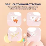 Aiwibi Baby Silicone Bib Fold N Go view 11