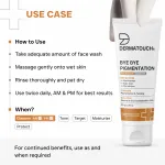 Dermatouch Bye Bye Pigmentation Face Wash for Pigmentation & Tanning view 7