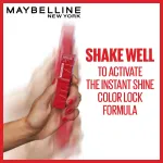 Garnier Maybelline New York Superstay Vinyl Ink Liquid Lipstick + Garnier Oil-Infused Cleansing Water view 6