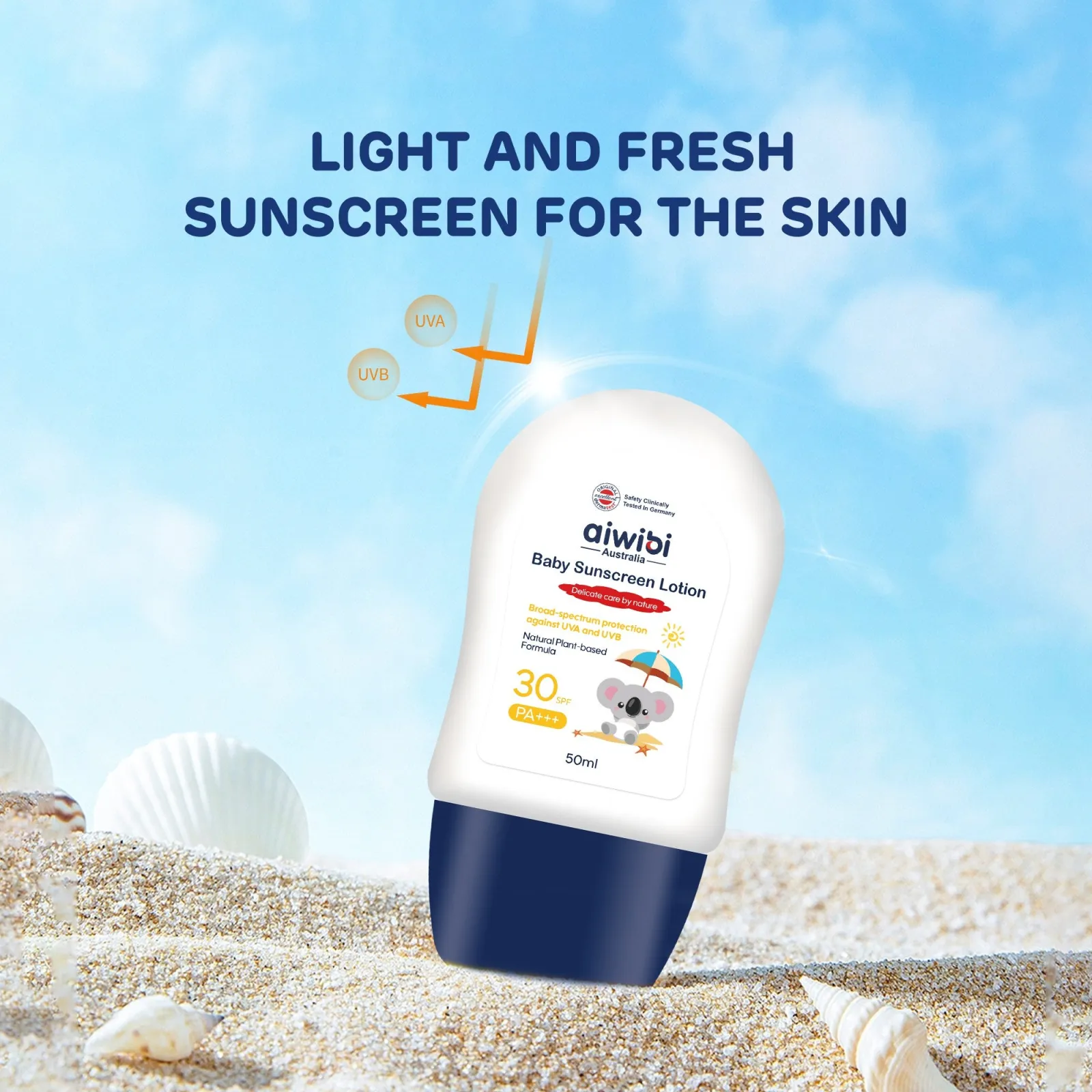 Aiwibi SPF 30 Baby Sunscreen Lotion