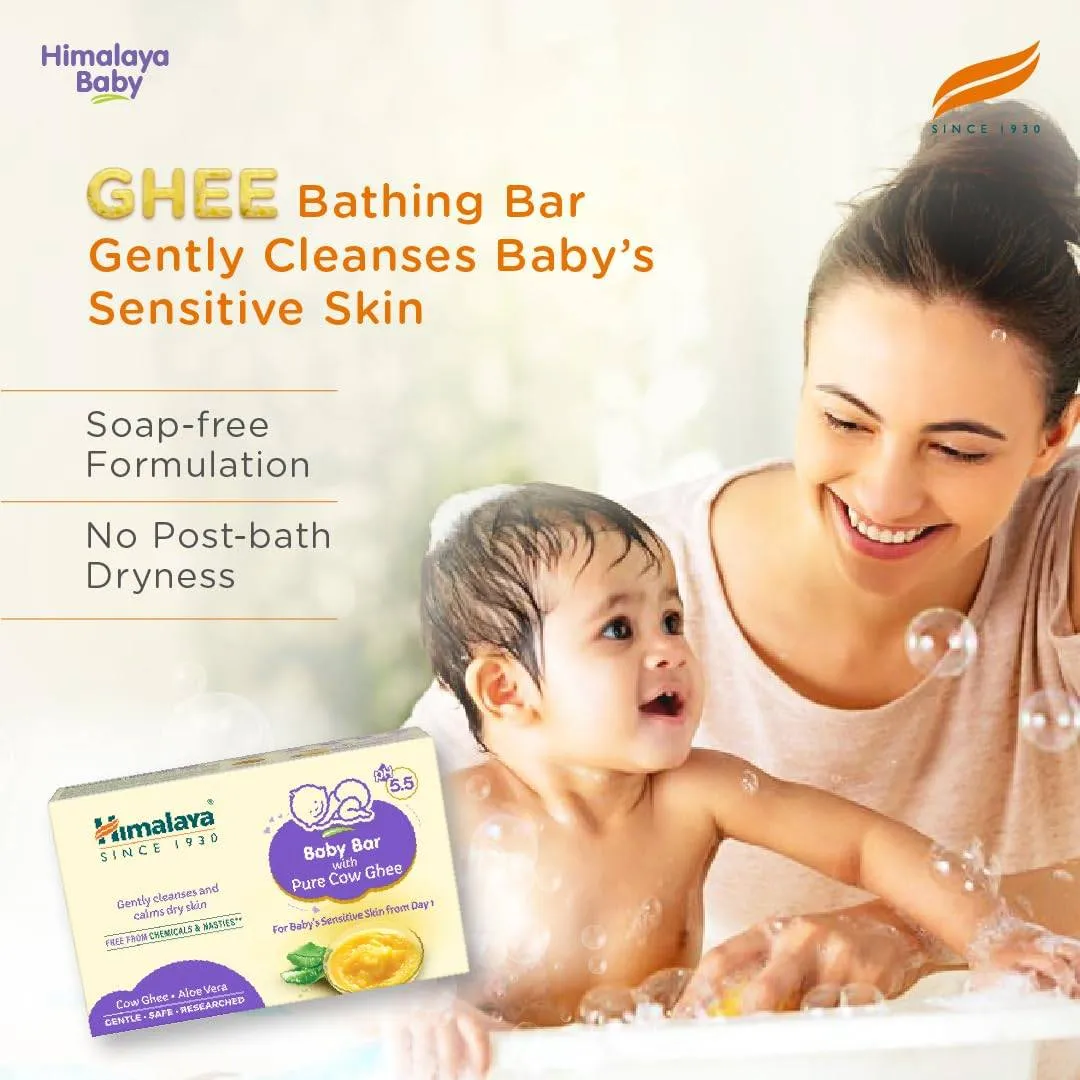 Himalaya Baby Bar With Pure Cow Ghee Buy 2 Get 1 Free