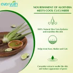 Everyuth Naturals Nourishing Aloe Vera & Cucumber Gel - Aloe Vera gel with Cucumber Extracts view 4