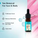 Pilgrim 25% AHA 2% BHA 5% PHA Face Peeling Solution Detan & Exfoliate Dead Skin For Men & Women view 11