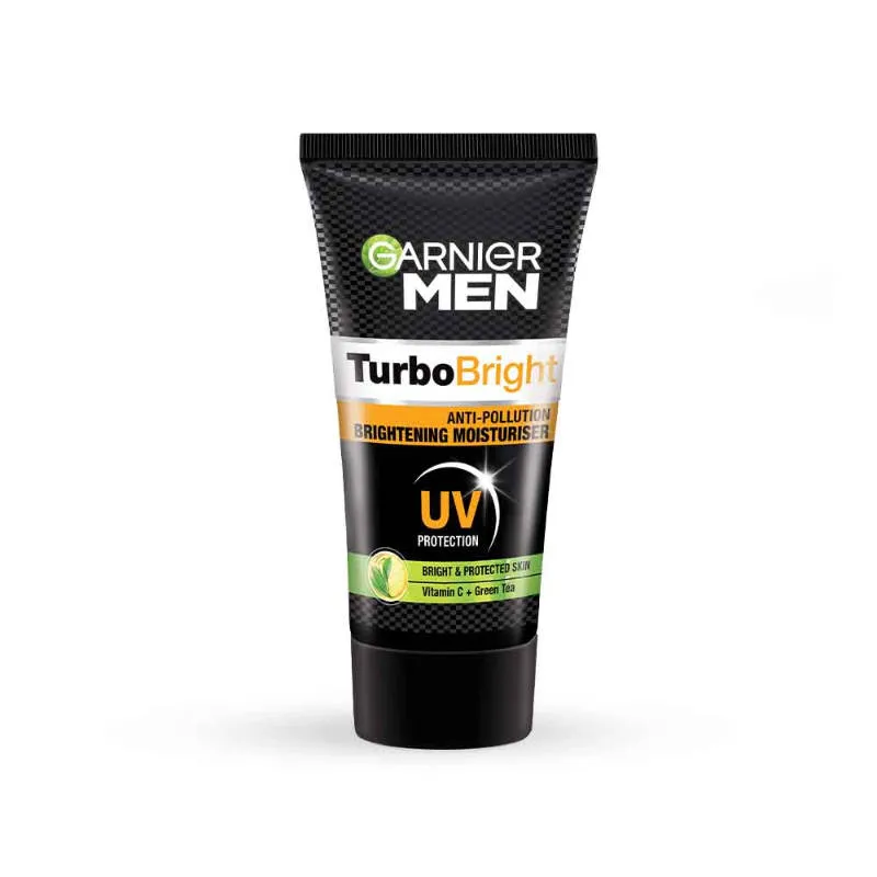 Garnier Men TurboBright Anti Pollution Brightening Moisturiser