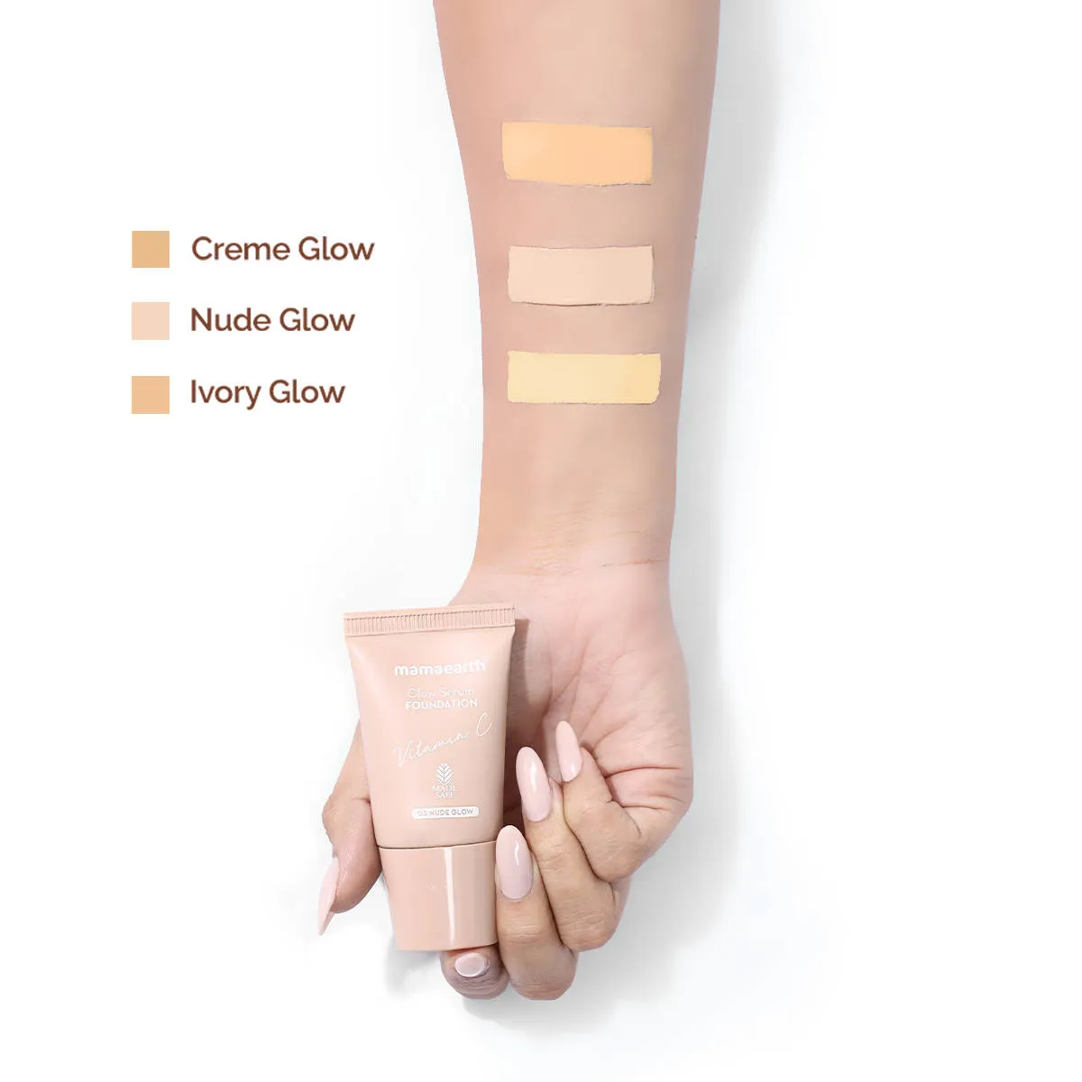 Mamaearth Glow Serum Foundation Mini Tube