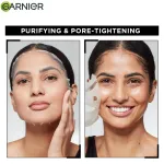 Garnier Skin Naturals Pack of 3 Charcoal Face Serum Sheet Mask view 5