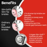 Colgate Slim Soft Charcoal Toothbrush (Buy 2 Get 2 Free) view 7