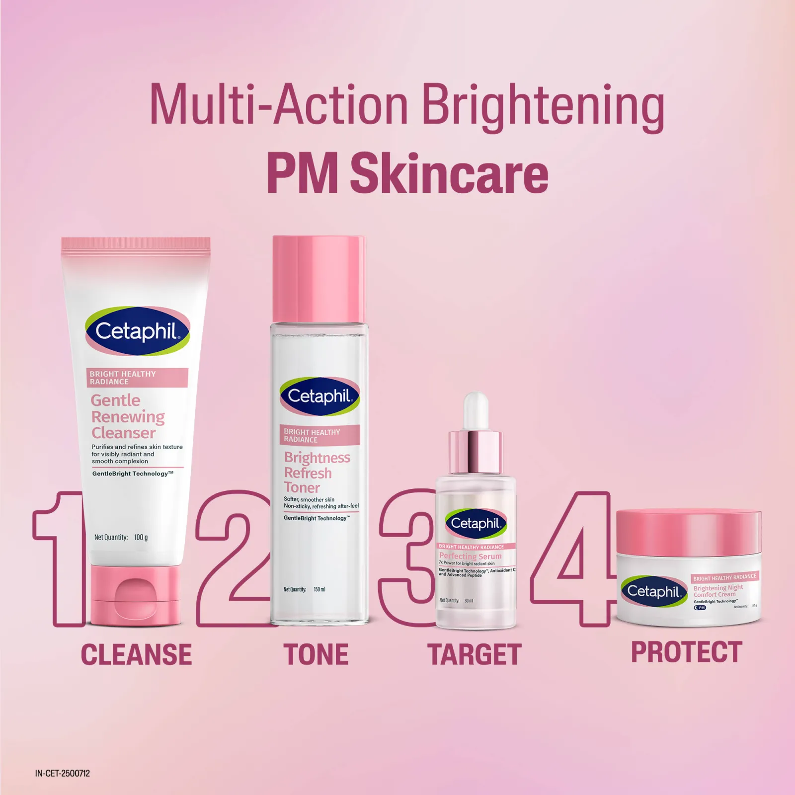 Cetaphil BHR Brightening Night Comfort Cream With Sea Daffodils For Improved Skin Tone