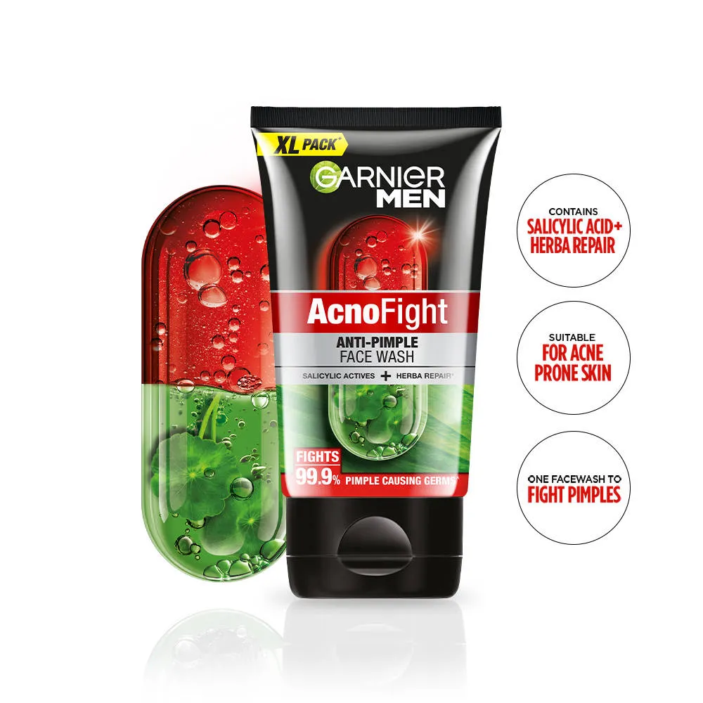 Garnier Men AcnoFight Anti Pimple Face Wash