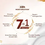 Mamaearth Rice Water Hydrating Body Lotion 48 Hrs Moisturization Nourishes Skin 7in1 Total Care view 3