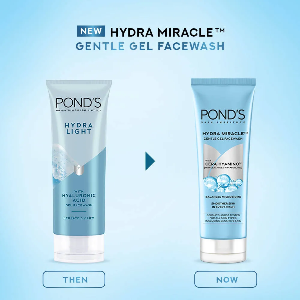 Pond's Ponds Hydra Light Hyaluronic Acid Gel Facewash