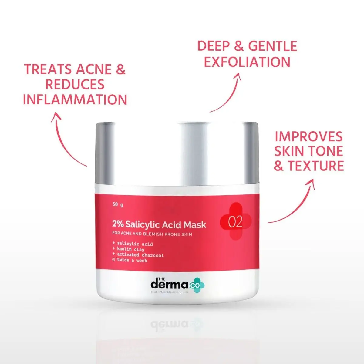 The Derma Co 2% Salicylic Acid Mask - 50g
