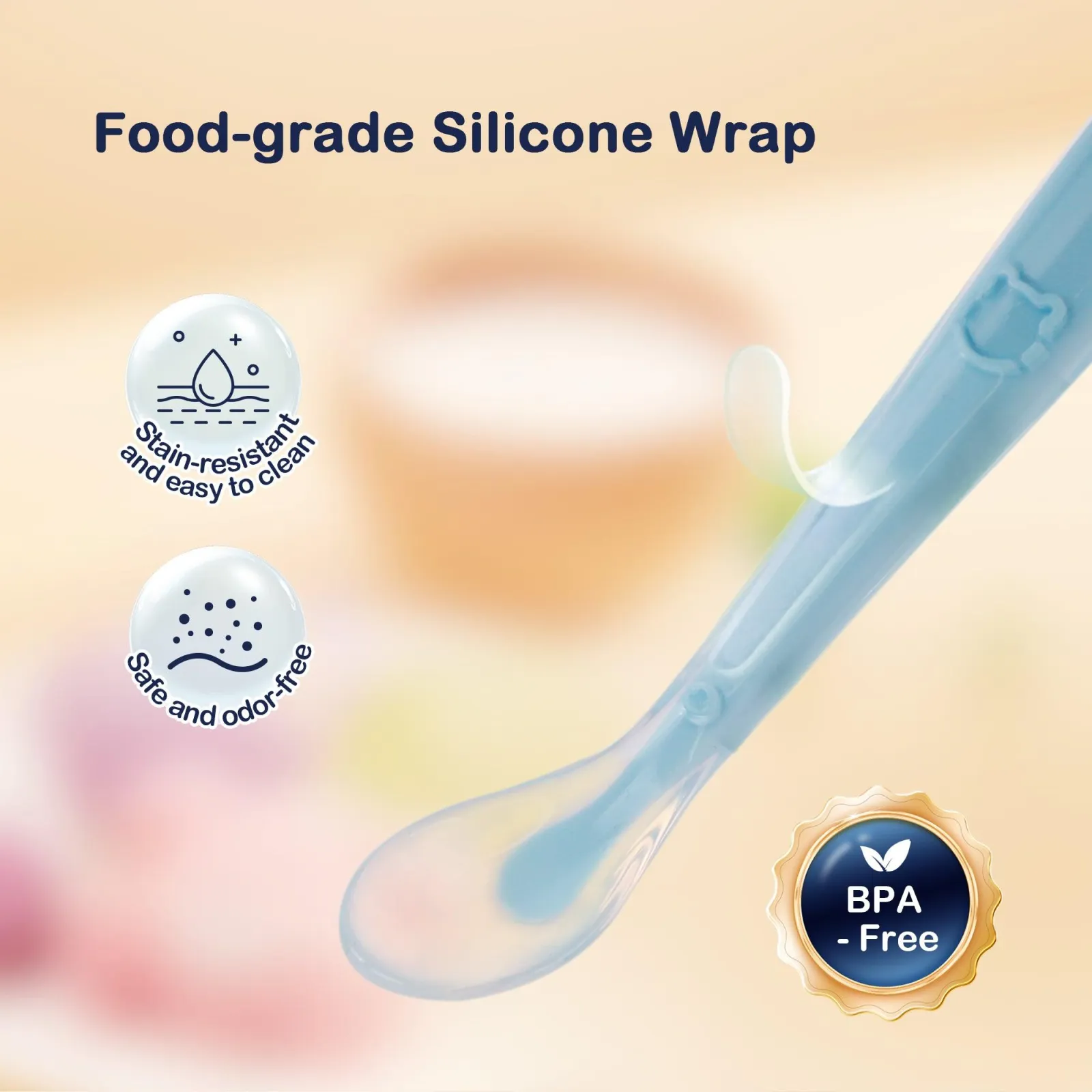 Aiwibi Baby Silicon Chewable Spoon