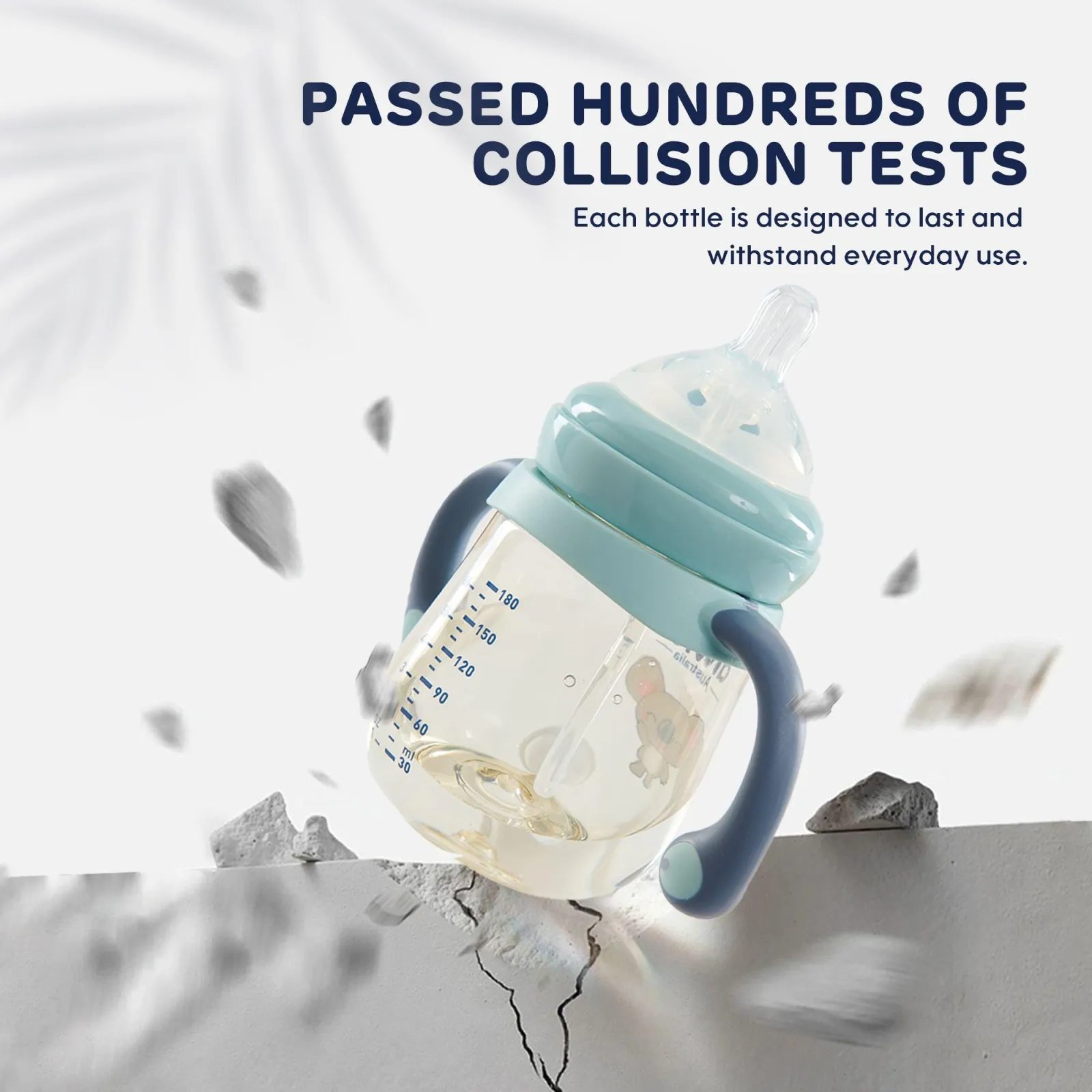 Aiwibi PPSU Heatresistance Anti-colic Feeding Bottles 180ml