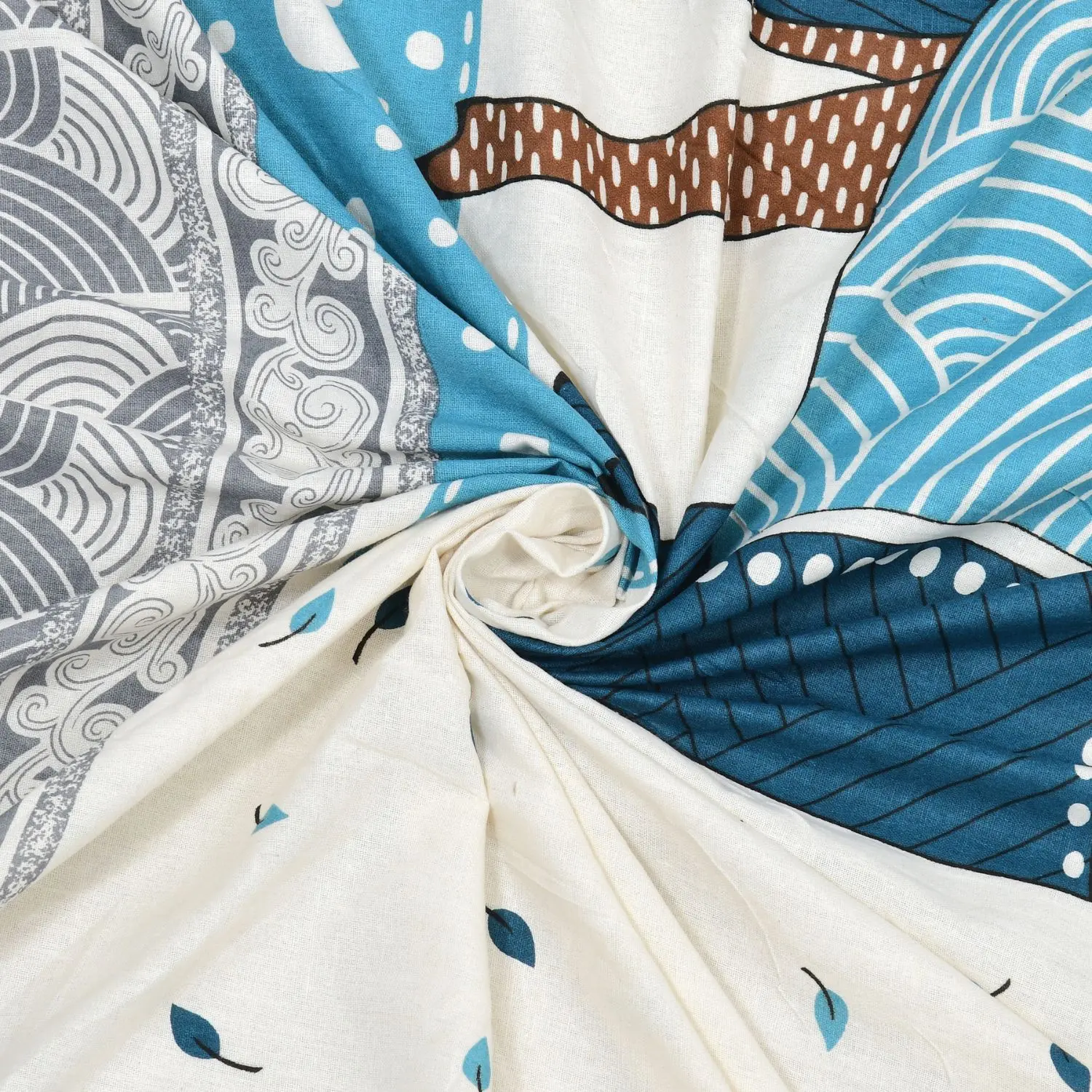 Pure Cotton Jaipuri Bedsheet (Deer Printed)