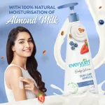 Everyuth Naturals Body Lotion - Sun Care Berries with Almond Milk, SPF 15, Non Sticky view 3