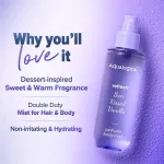 Aqualogica Sunscreen & Vanilla Perfume Mist Combo Protects Skin with SPF 50+ & Refreshing Fragrance view 4