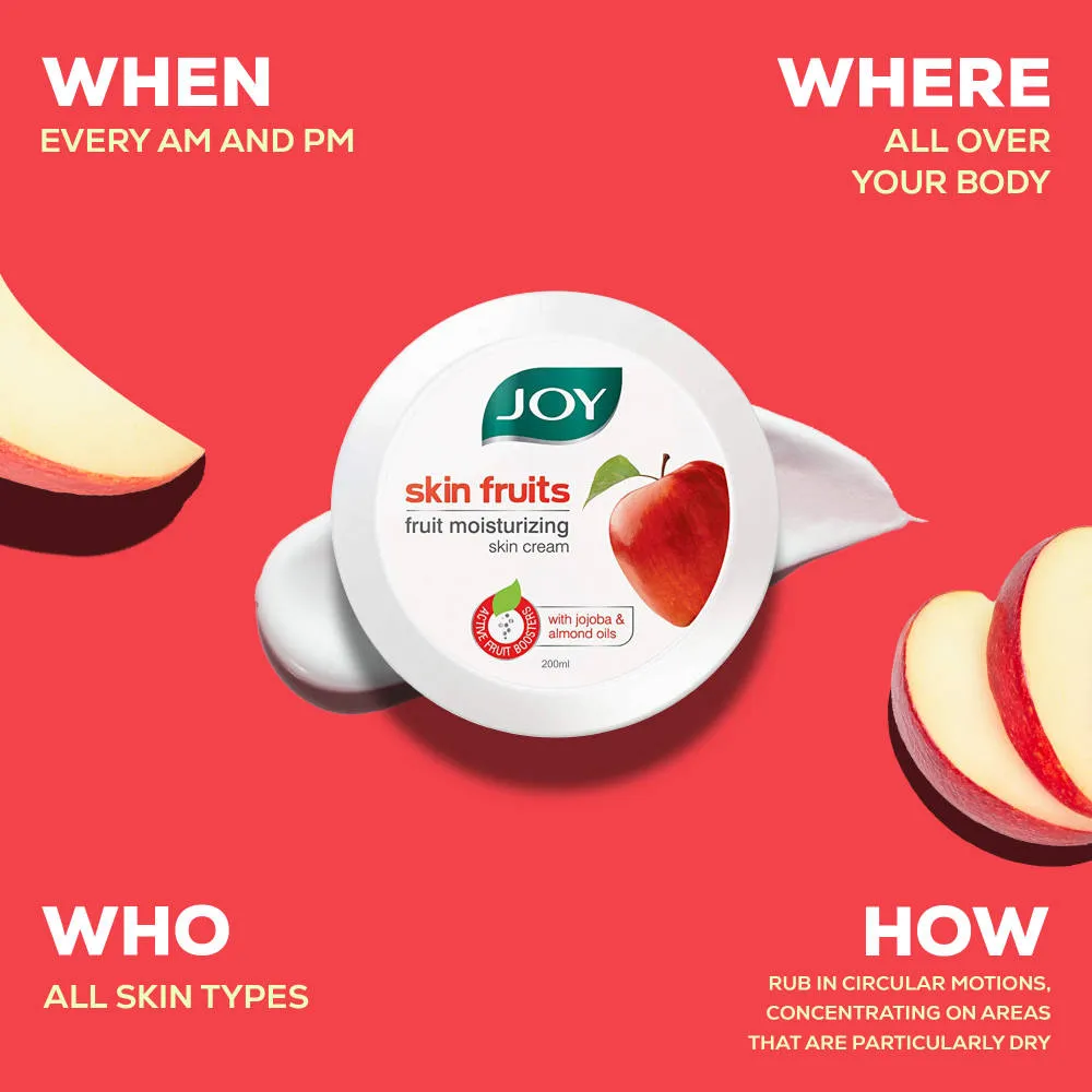 Joy Skin Fruits Fruit Moisturizing Skin Cream