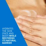 CeraVe Moisturizing Body Lotion for Normal to Dry skin with Ceramides, Dermatologist recommended view 4